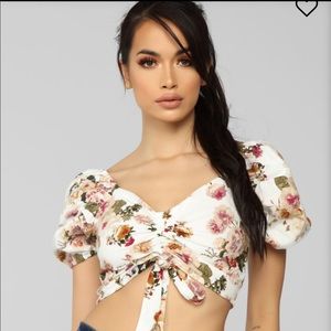 Two brand new crop tops